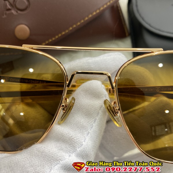 Kính cơn Pilot - AO American optical Malaysia Chính Hãng - Kính Râm