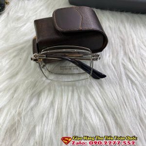 Gọng Kính Gấp Gọn Titanium Siêu Nhẹ Kèm Bao Da Cao Cấp